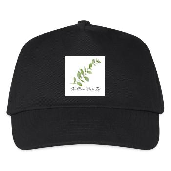 Less Rush More Life Botanical Design - Kids’ Baseball Cap - black - Front