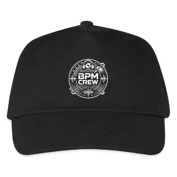 Équipe BPM Soundwave - Casquette de baseball Enfant - noir - Devant