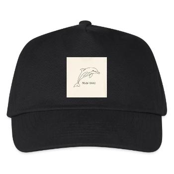 Art en ligne de dauphin : Ami de l’océan - Casquette de baseball Enfant - noir - Devant