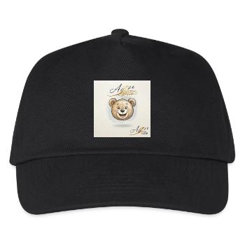 Sourire d’ours - Casquette de baseball Enfant - noir - Devant