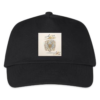 Sort de l’Étoile du Scorpion d’Or - Casquette de baseball Enfant - noir - Devant