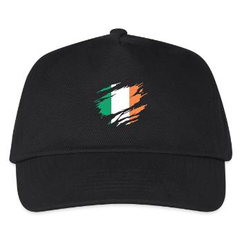 Irlande Drapeau Irlandais Irlandaise - Casquette de baseball Enfant - noir - Devant