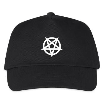 Simple Pentagram - Kids’ Baseball Cap - black - Front
