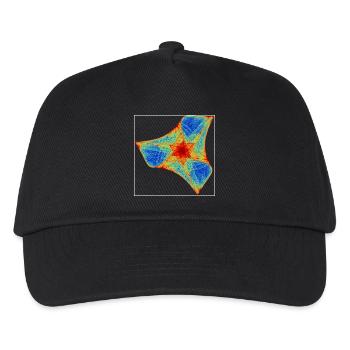 Fire Boomerang – Chaos Theory - Kids’ Baseball Cap - black - Front