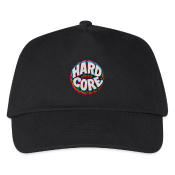 Hardcore Rainbow - Kids’ Baseball Cap - black - Front