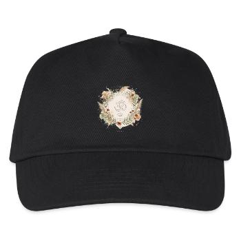 Om Lotus Mandala Yoga Boho Zen - Kids’ Baseball Cap - black - Front