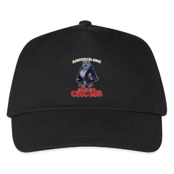 Another One Bites the Crumb Funny pigeon gangster - Kids’ Baseball Cap - black - Front