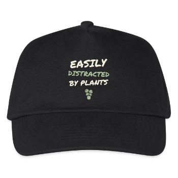 Easily Distracted By Plants - Kids’ Baseball Cap - black - Front