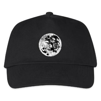 Le Voyage dans la Lune - Kids’ Baseball Cap - black - Front