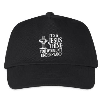 It's a Jesus Thing You Wouldn't Understand - Kids’ Baseball Cap - black - Front