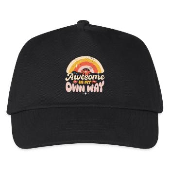Awesome Ladies - Kids’ Baseball Cap - black - Front