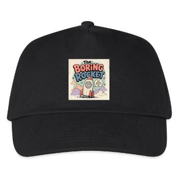 The Boring Rocket - Kids’ Baseball Cap - black - Front