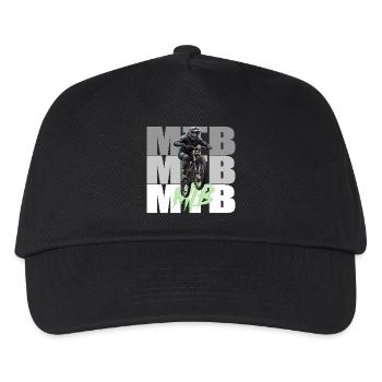 MTB - Kids’ Baseball Cap - black - Front