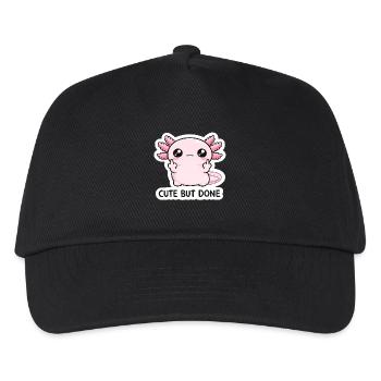 Pink Chibi Dragon Saying - Kids’ Baseball Cap - black - Front