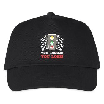 Drag Race - Kinder Basecap - Schwarz - Vorne