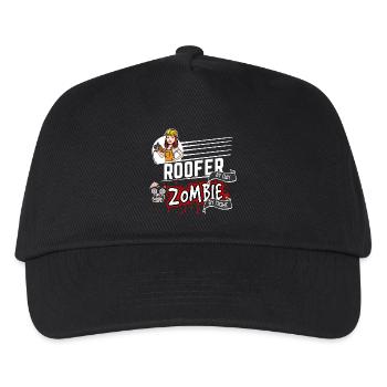 Roofer by day Zombie by night - Dachdeckerin - Kinder Basecap - Schwarz - Vorne