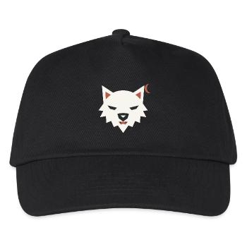Halloween Werwolf Herren - Kinder Basecap - Schwarz - Vorne