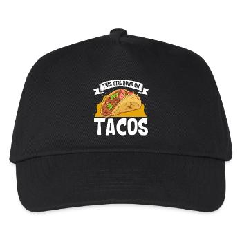 Ladies love Tacos - Kinder Basecap - Schwarz - Vorne