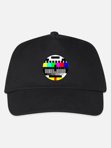 Test Bild - Kinder Basecap - Schwarz