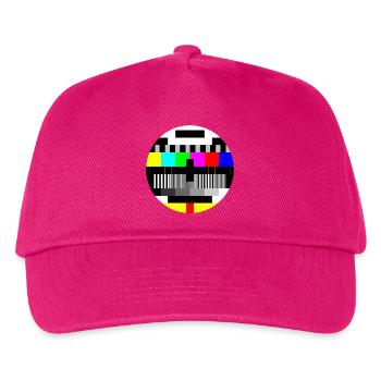 Test Bild - Kinder Basecap - Fuchsia - Vorne