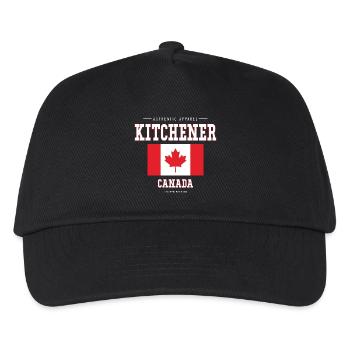 Kitchener - Kids’ Baseball Cap - black - Front