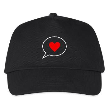 Saint-Valentin, Saint-Valentin, Saint-Valentin - Casquette de baseball Enfant - noir - Devant