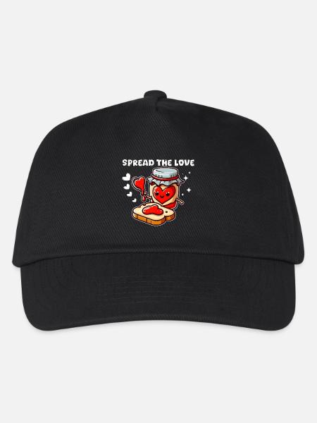 VERBREITE DIE LIEBE - Kinder Basecap - Schwarz