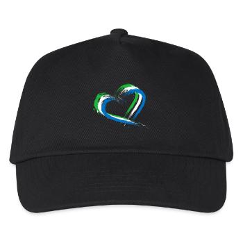 Sierra Leone - Kinder Basecap - Schwarz - Vorne