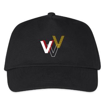 V v v - Casquette de baseball Enfant - noir - Devant