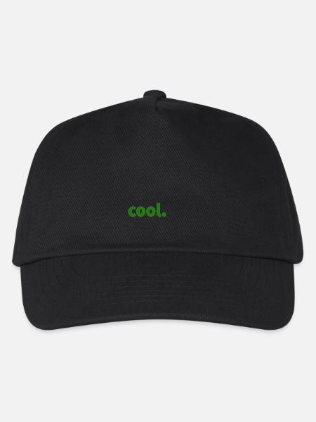 cool. - Kinder Basecap - Schwarz
