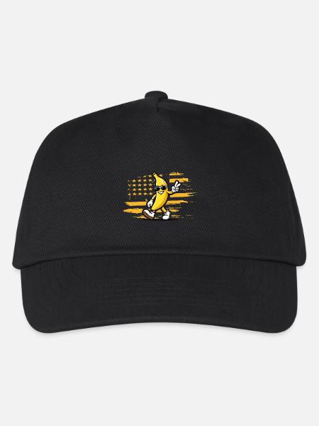 Banana Squad - Banana Squad - Banana - Kinder Basecap - Schwarz