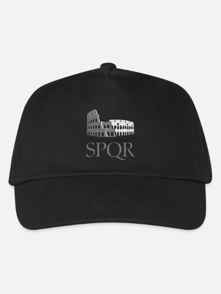 colosseo SPQR - Kinder Basecap - Schwarz
