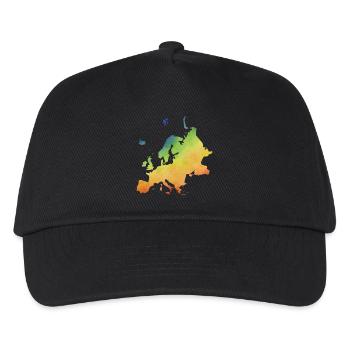 europe - Kids’ Baseball Cap - black - Front