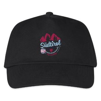 SÜDTIROL FASHION - Kids’ Baseball Cap - black - Front