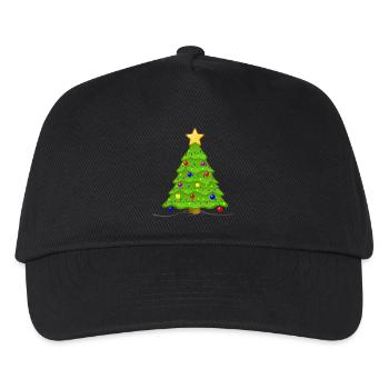 christma s553 - Kinder Basecap - Schwarz - Vorne