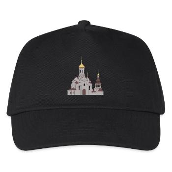Orthodoxe Kirche - Kinder Basecap - Schwarz - Vorne