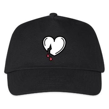 blutige Liebe - Kinder Basecap - Schwarz - Vorne