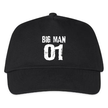Big man, big man - Kids’ Baseball Cap - black - Front