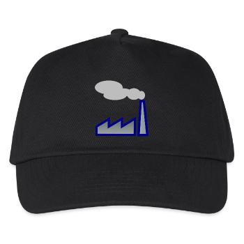 Industrie! Geschenk Idee Geschenkidee - Kinder Basecap - Schwarz - Vorne