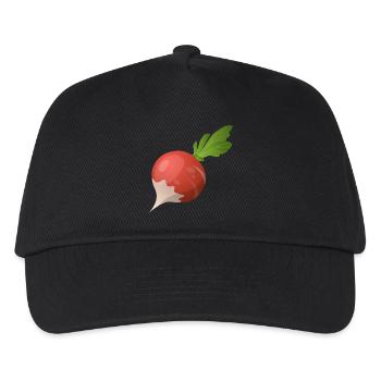 radish. Gift - Kids’ Baseball Cap - black - Front