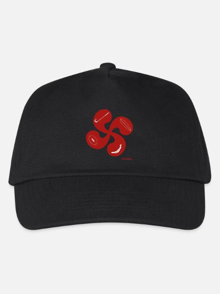 Croix Basque sport - Casquette de baseball Enfant - noir