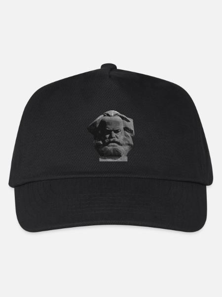 Karl Marx - Chemnitzer Nischel - Kinder Basecap - Schwarz