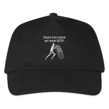 Have you seen my new SUV? For real car fans - Kids’ Baseball Cap - black - Front