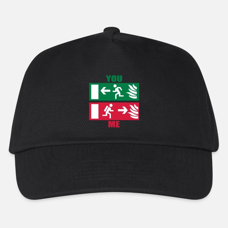 Pompiers - Casquette de baseball Enfant - noir