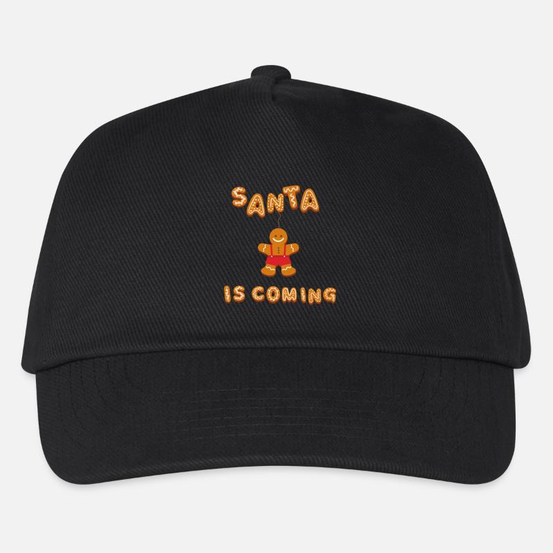 Le Père Noël arrive - Casquette de baseball Enfant - noir