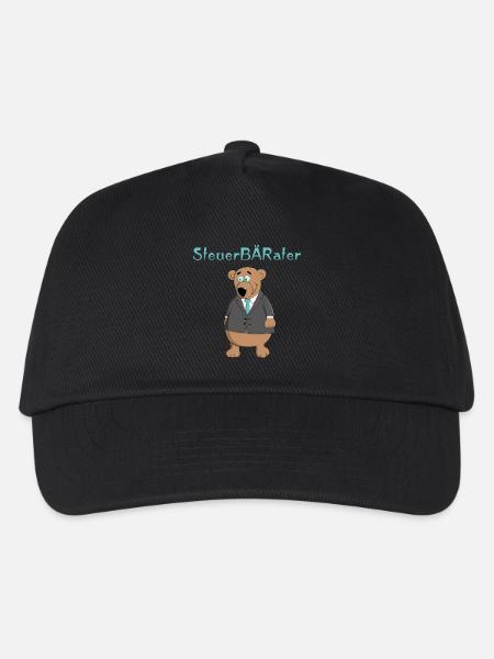 Steuerberater lustig - Kinder Basecap - Schwarz