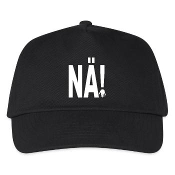NÄ ! - Casquette de baseball Enfant - noir - Devant