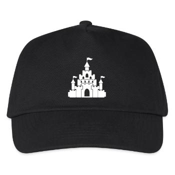 Ein prächtiges Schloss - Kinder Basecap - Schwarz - Vorne