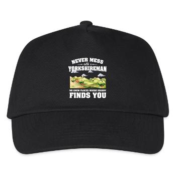 Countries Yorkshire - Kids’ Baseball Cap - black - Front