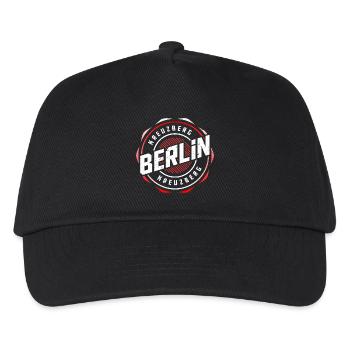 Berlin Kreuzberg - Kinder Basecap - Schwarz - Vorne